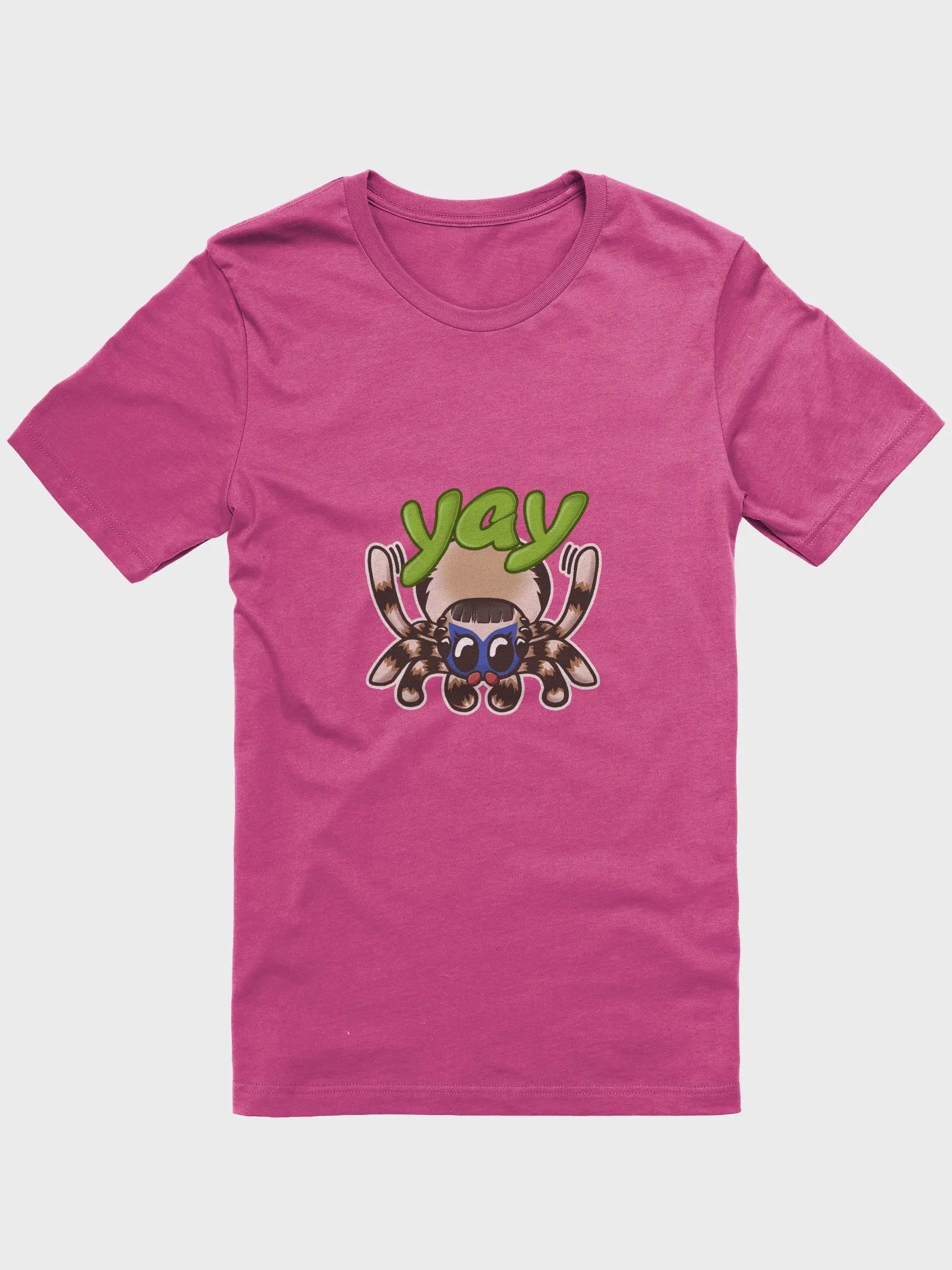 Charlotte, the Peacock Spider t-shirt product image (1)