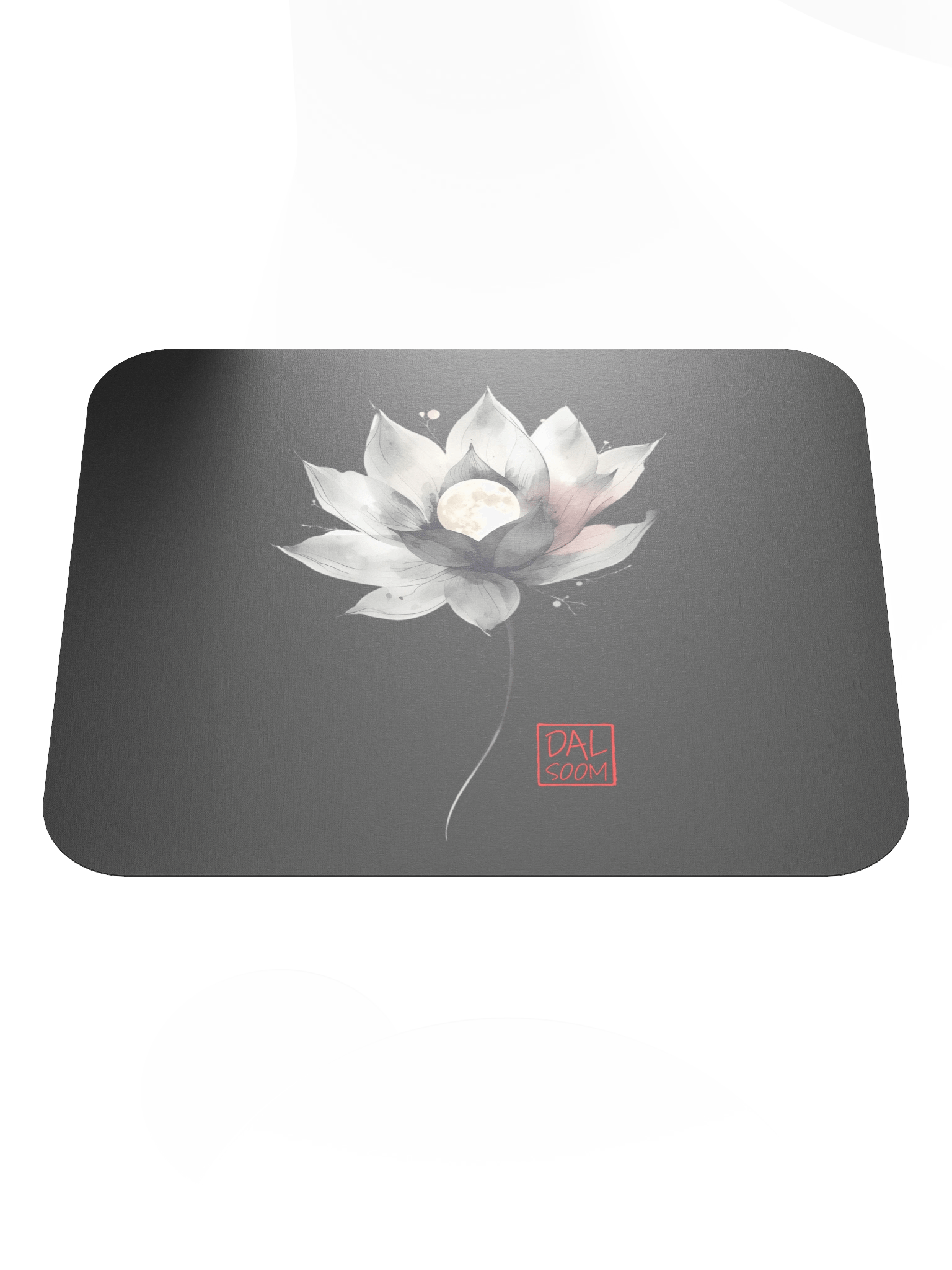 Moonlit Lotus Mouse Pad product image (3)