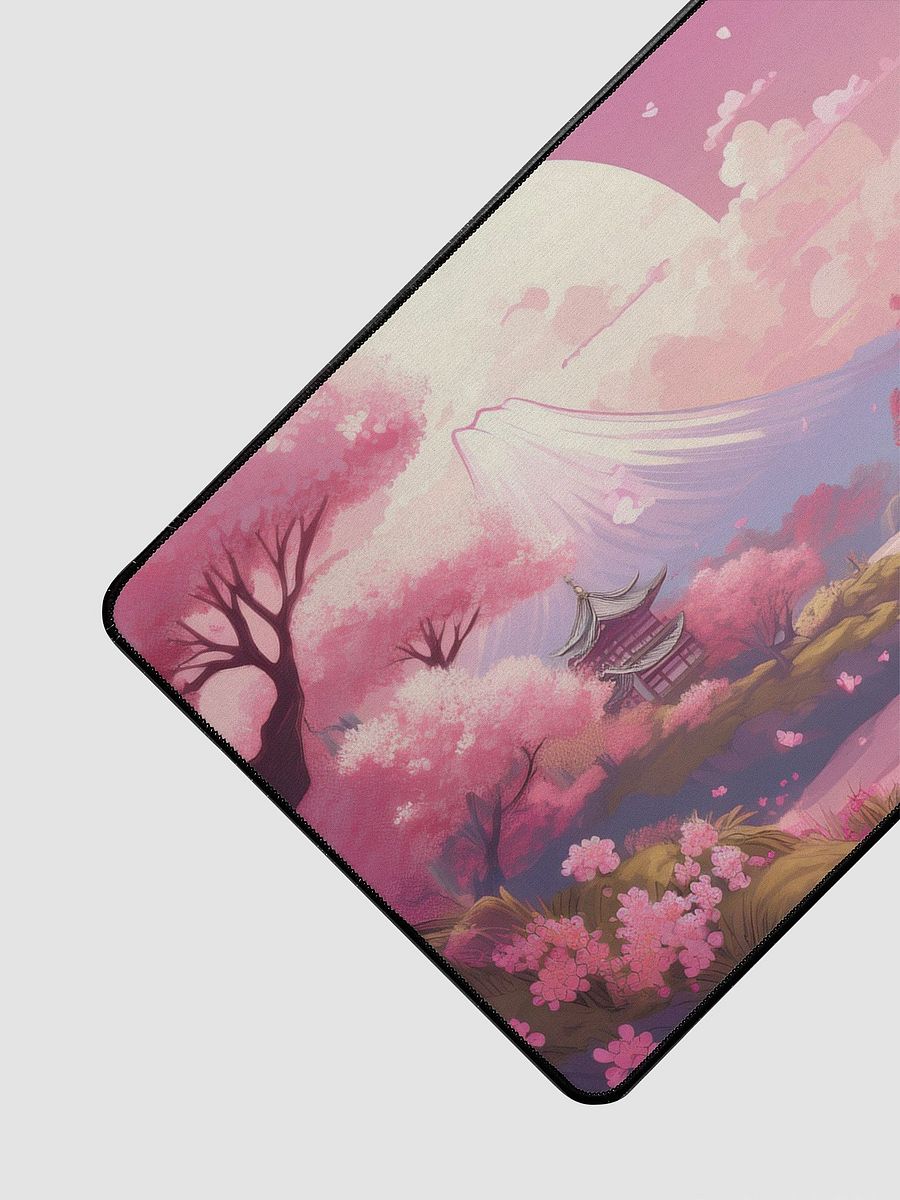 Whiskered Blossoms Large Desk Mat (15.5 x 31.5) product image (3)