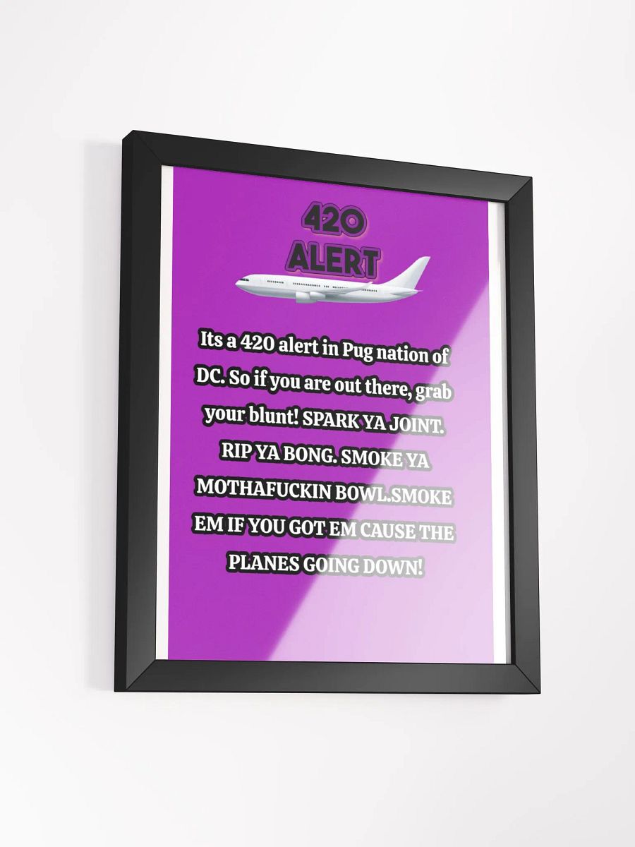 Pug Nation Slogan Poster product image (9)
