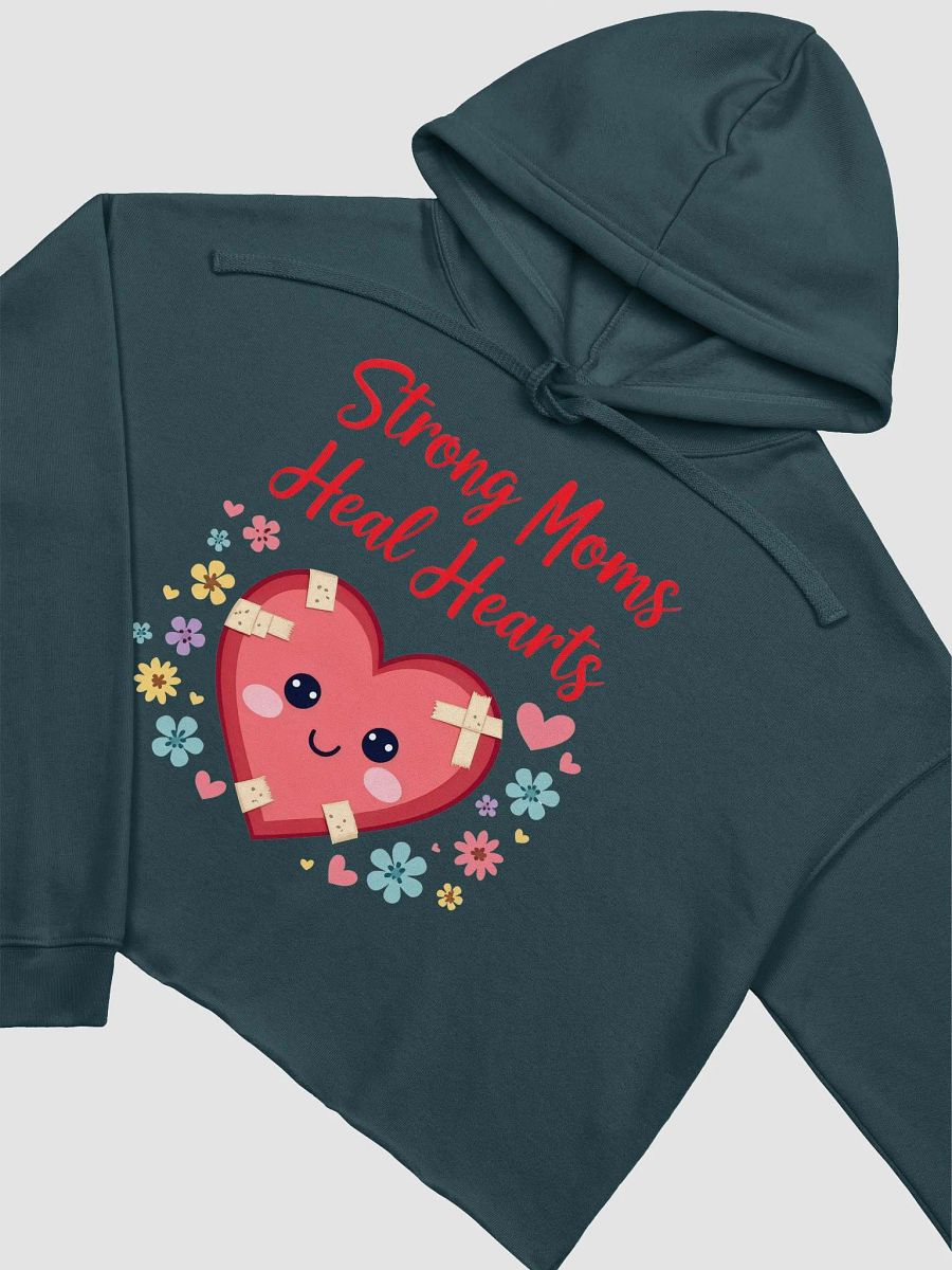 Strong Moms, Healing Hearts Crop Hoodie product image (24)