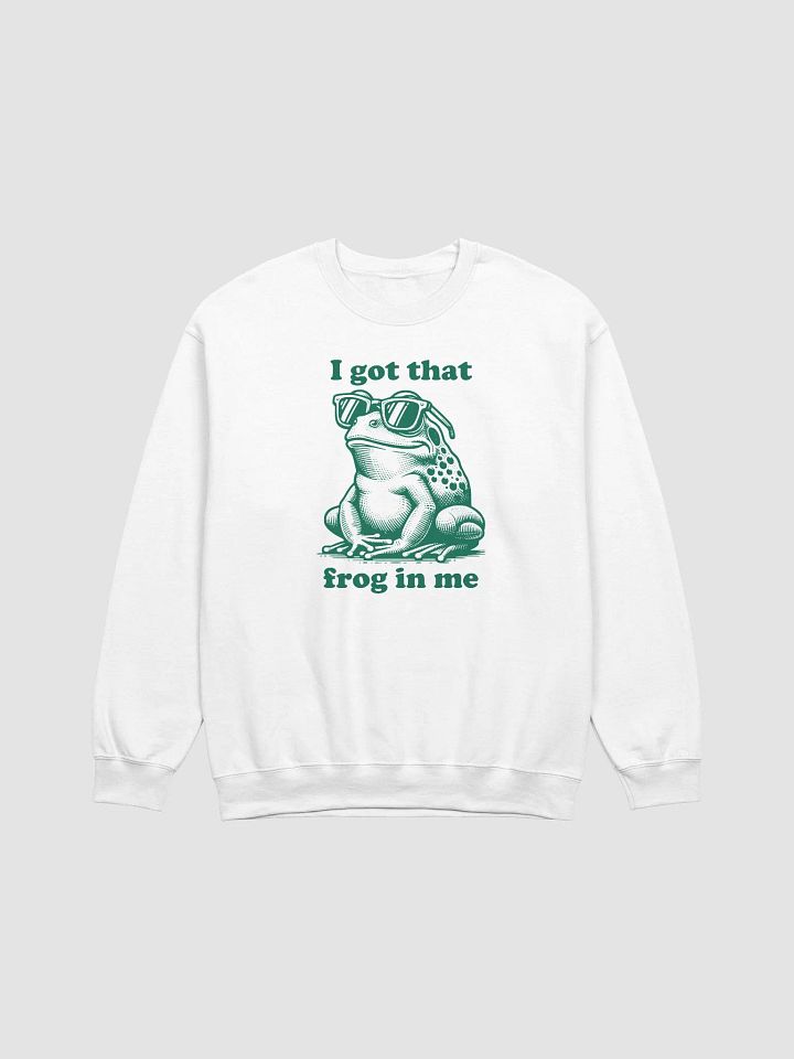 I got that frog in me Crewneck product image (1)