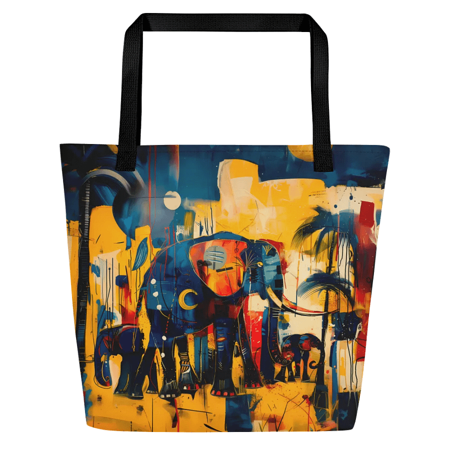 Wildlife Elephant Tote Bag product image (1)