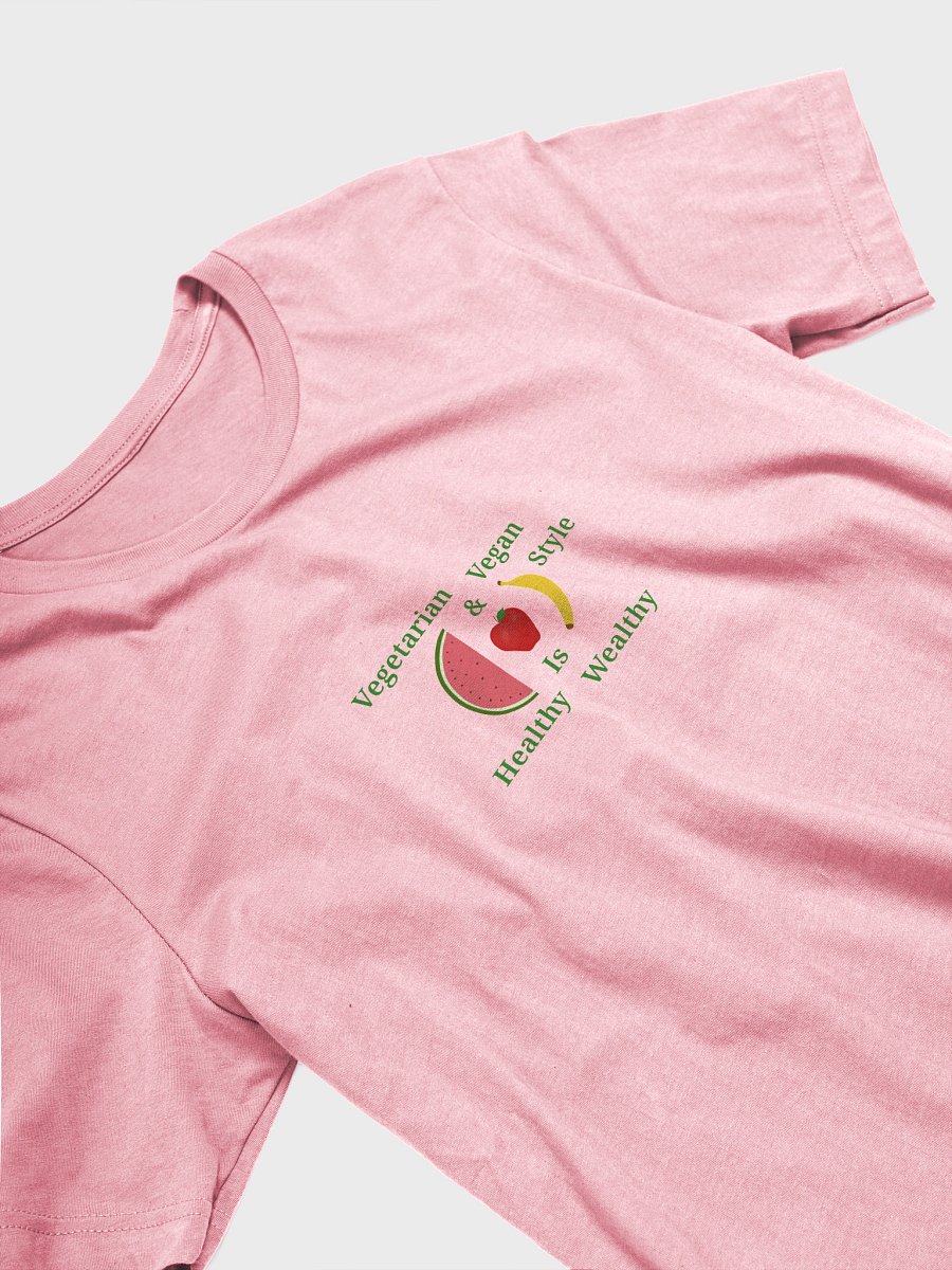 Healthy & Wealthy Vegetarian Tee product image (3)