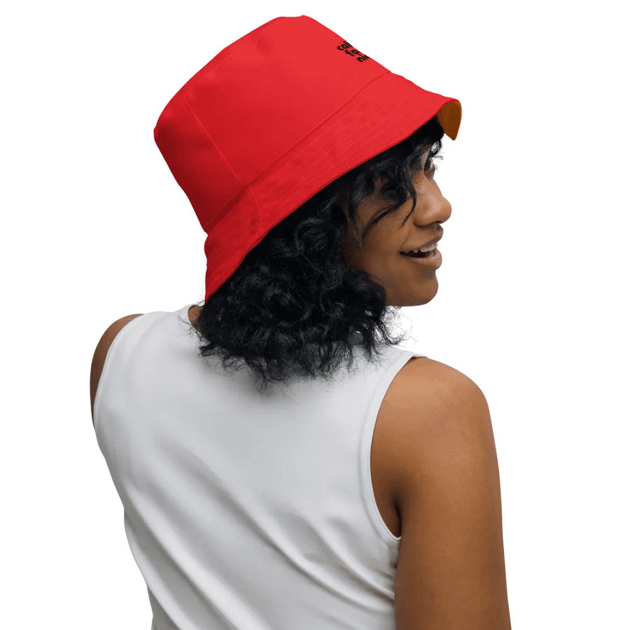 Sunny California Red/Orange Reversible Bucket Hat product image (6)