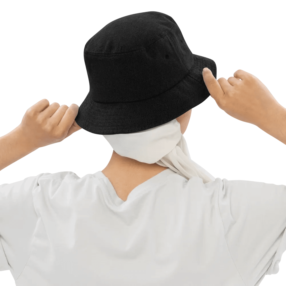 Tux Logo Denim Bucket Hat product image (11)