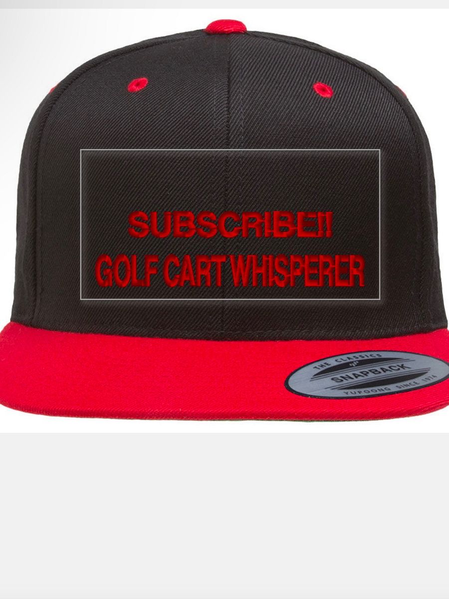 Custom golf cart whisperer embroidered hat product image (3)