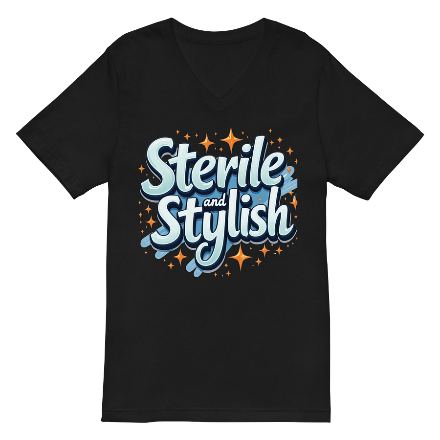 Sparkling Clean V-Neck Tee product image (3)