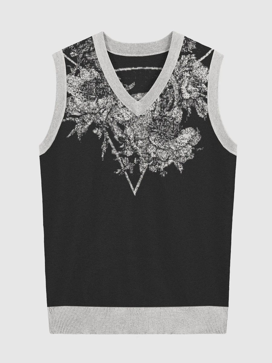 SKULLFLOWER KNITTED VIBE VEST product image (1)