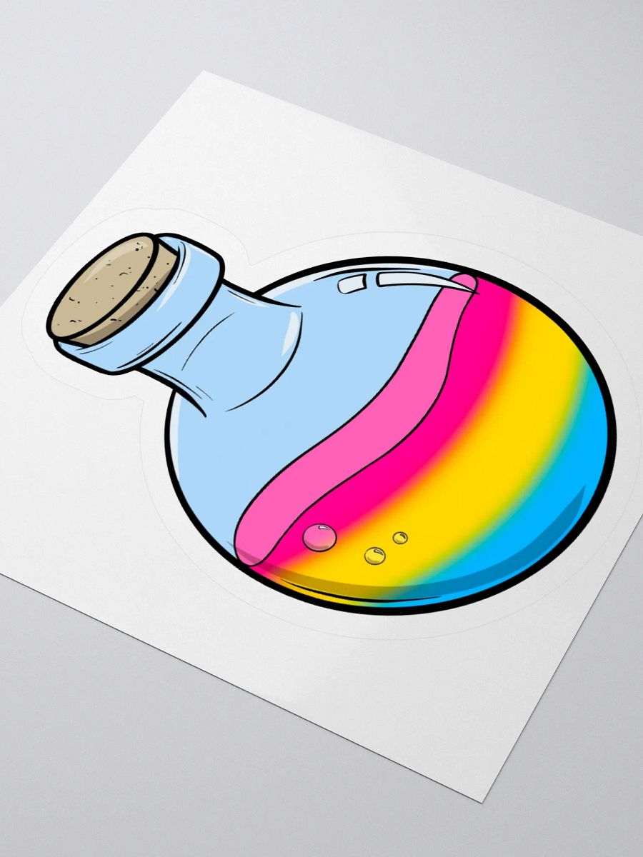 Pansexual Pride Potion | 3" Sticker product image (3)