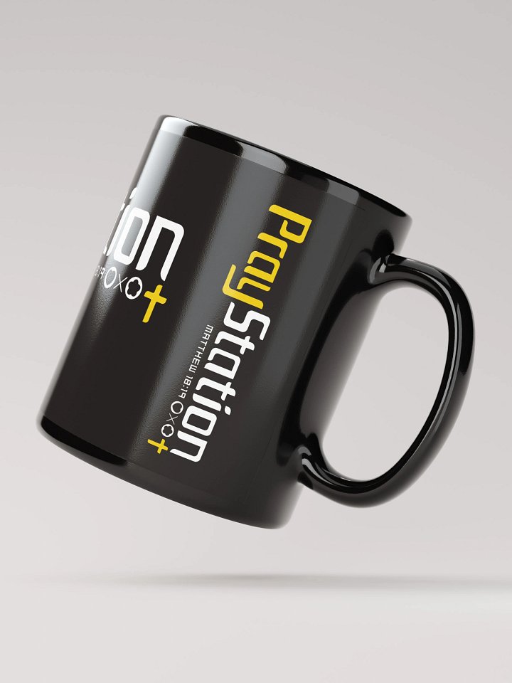 LXA PrayStation Mug - Black | Love X Aloha - Faith Collection | Premium Christian Merch product image (4)