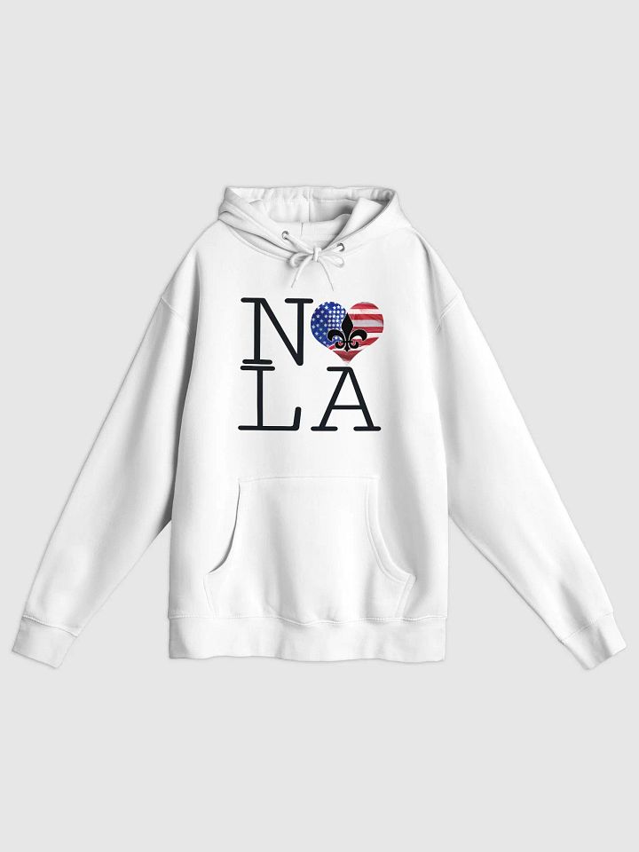 I LOVE NOLA **SUPERSOFT BIGSHOT PULLOVER** (USA HEART) product image (1)
