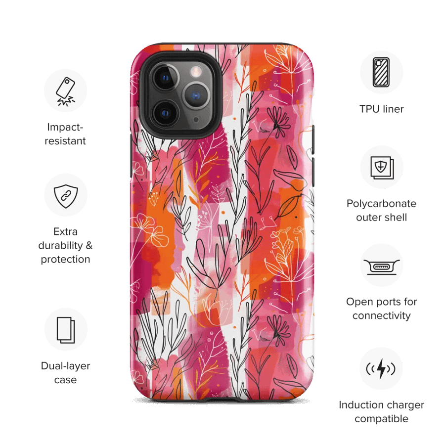 Botanical Burst Tough Case for iPhone® product image (28)