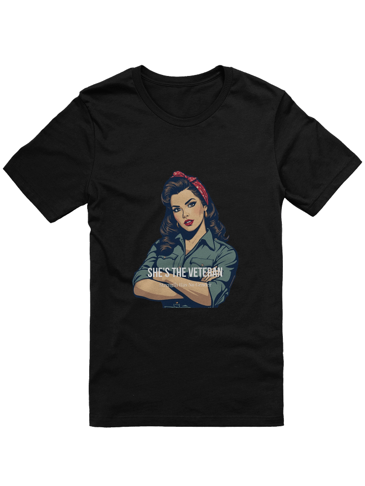 She’s The Veteran Signature Tee product image (1)