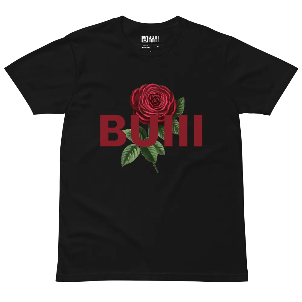 BUIII Logo Rose T-shirt product image (6)