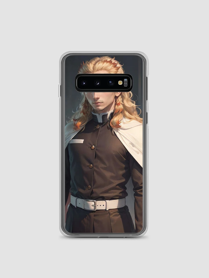 Rengoku Demon Slayer Inspired Samsung Galaxy Phone Case - Fits S10 to S24 Series - Flame Design, Durable Protection product image (1)
