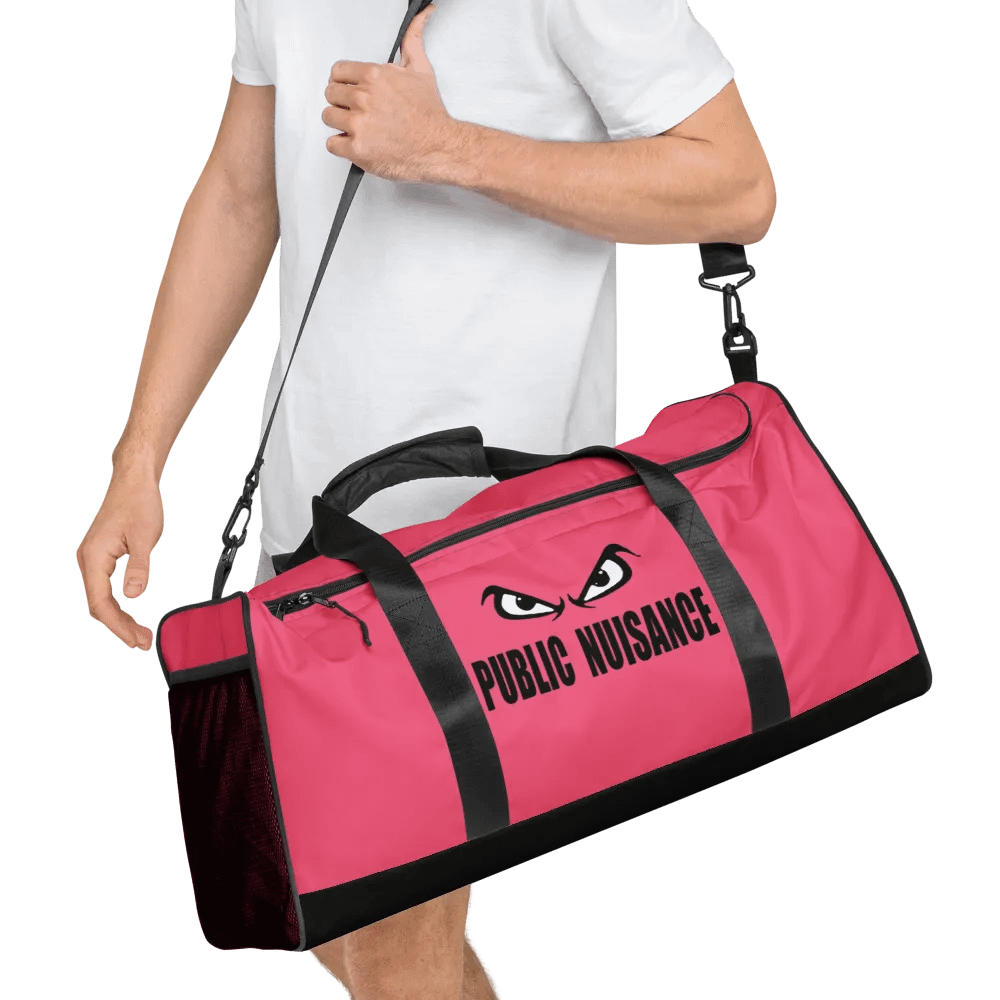 Public Nuisance: Pink Duffle Bag product image (8)
