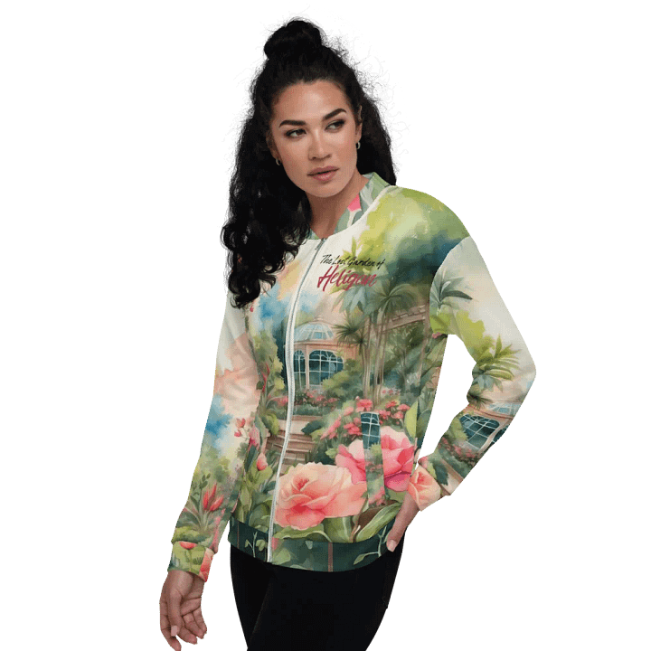 The Lost Garden of Heligan All Over Print Bomber Jacket product image (2)