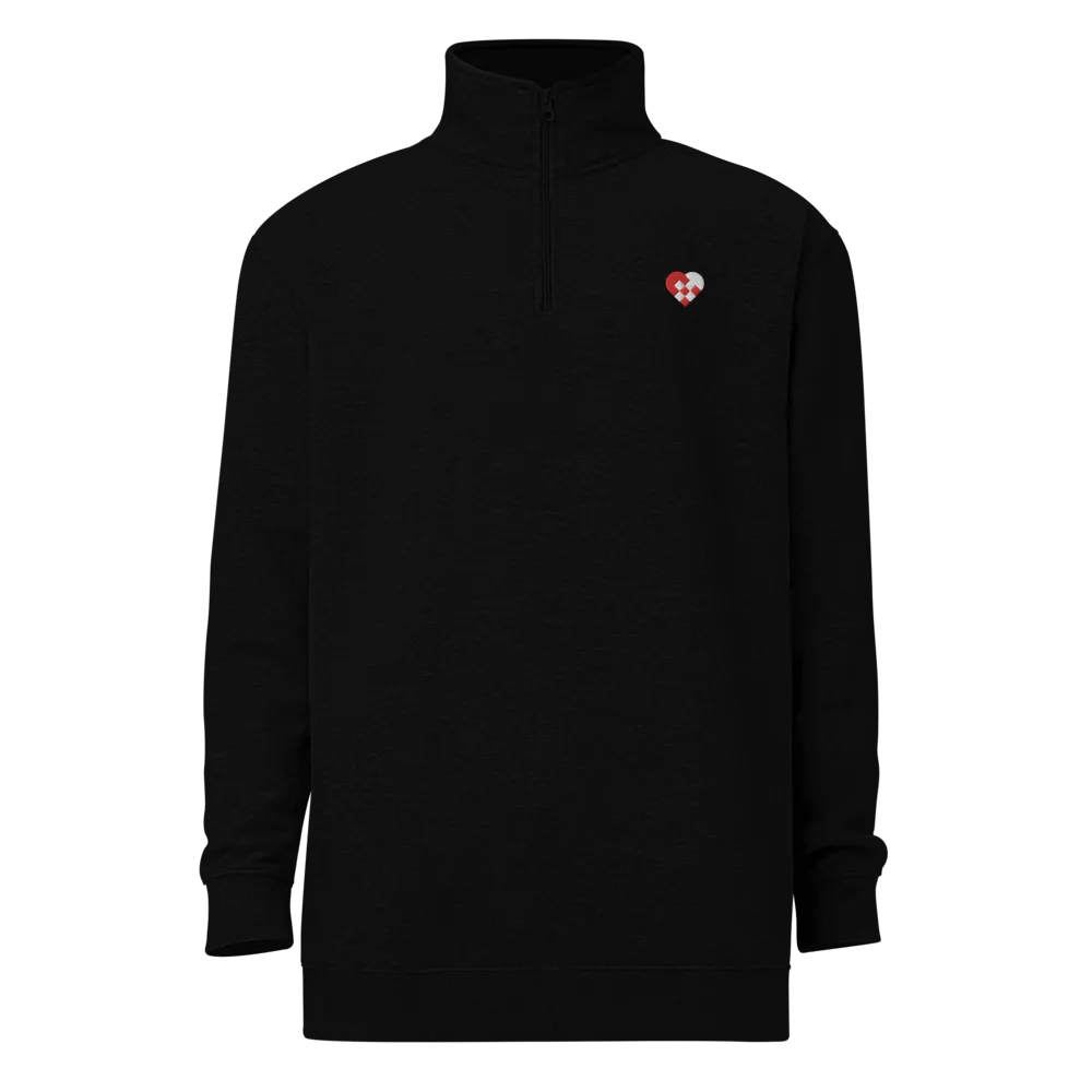 Embroidered Danish Heart Fleece Pullover product image (2)