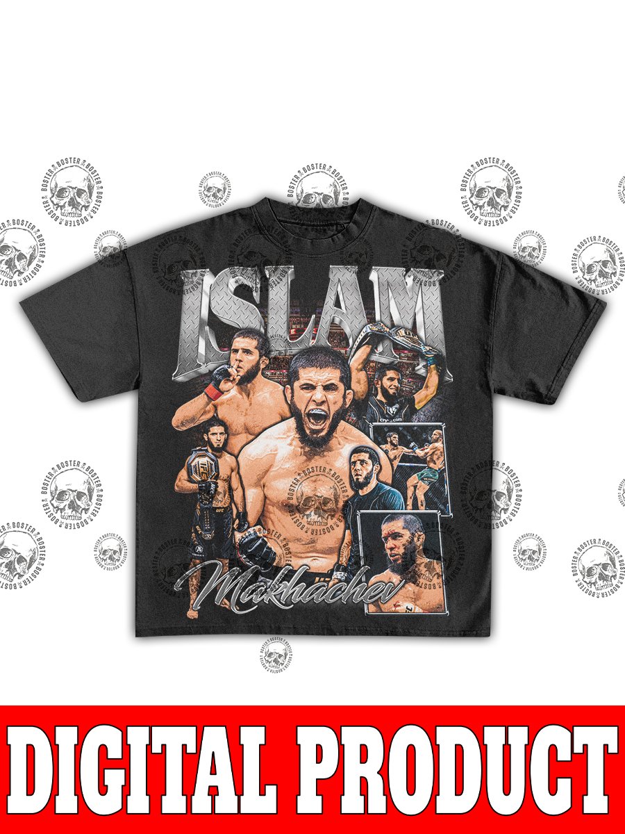 Islam Makhachev UFC Lightweight Champion Vintage MMA Bootleg Graphic product image (1)