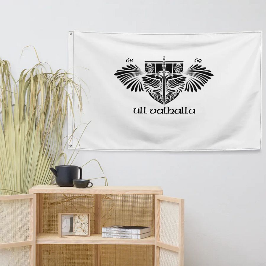 Remembrance Till Valhalla Flag product image (7)