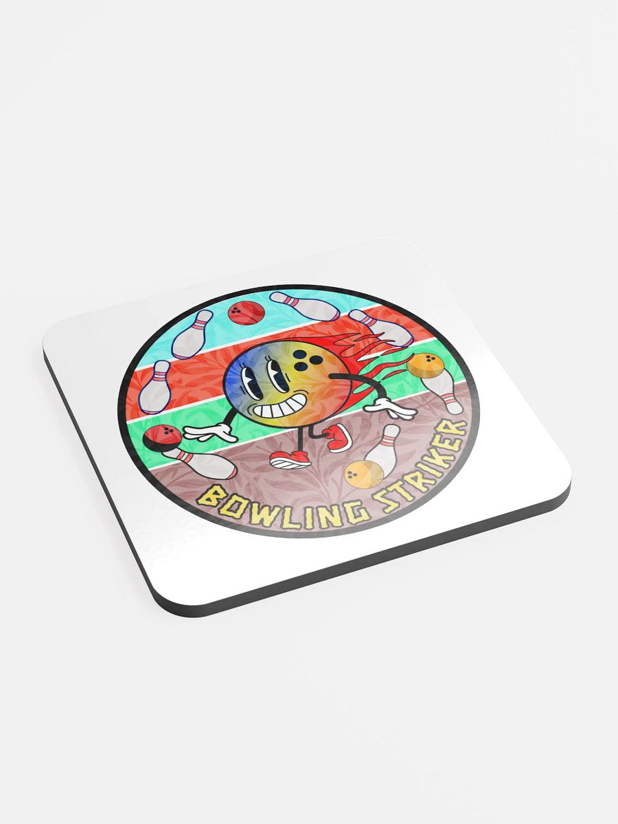 Bowling Striker in Style Coaster Set product image (3)