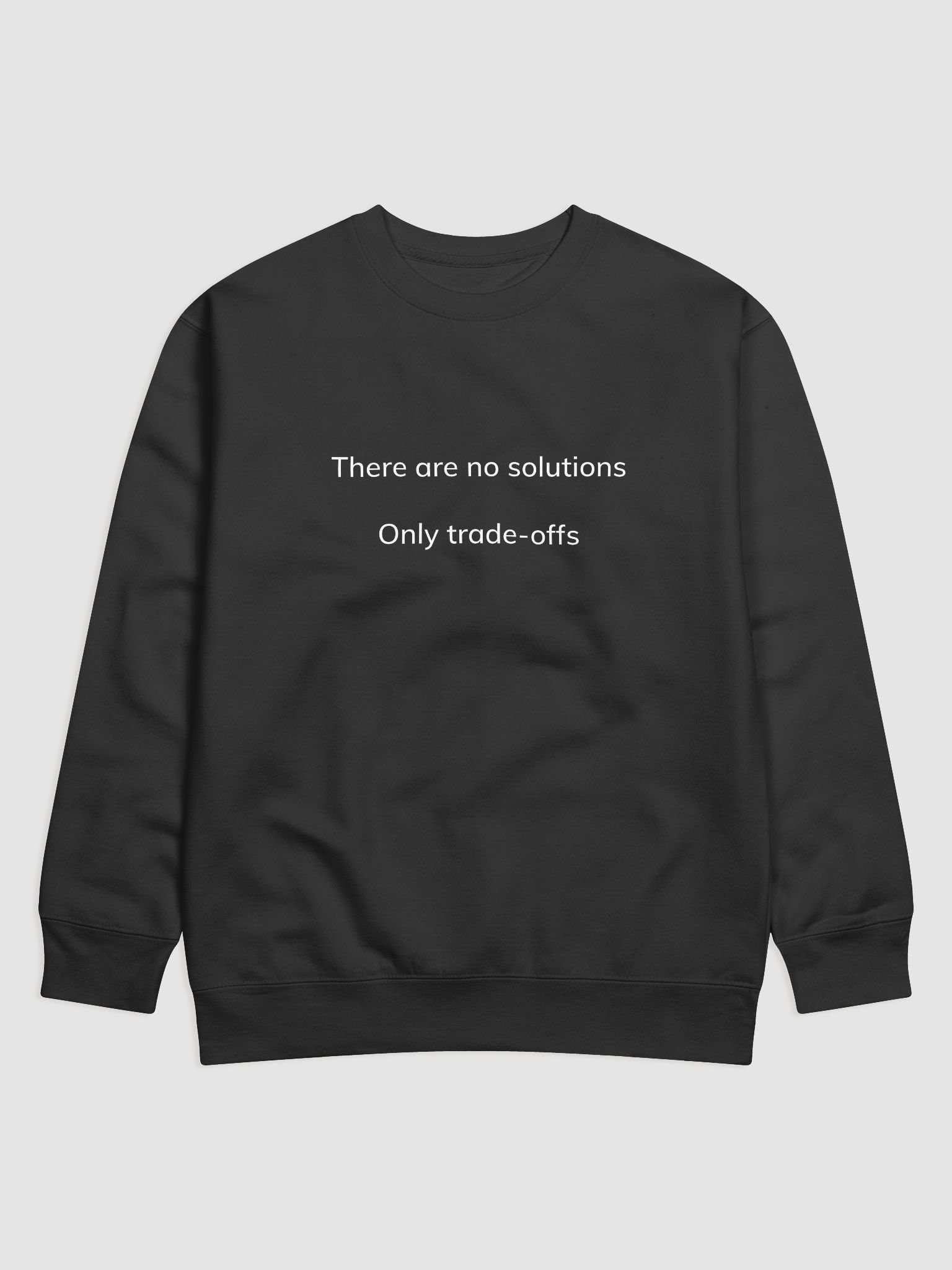 Trade-offs Wisdom Cotton Sweatshirt product image (1)