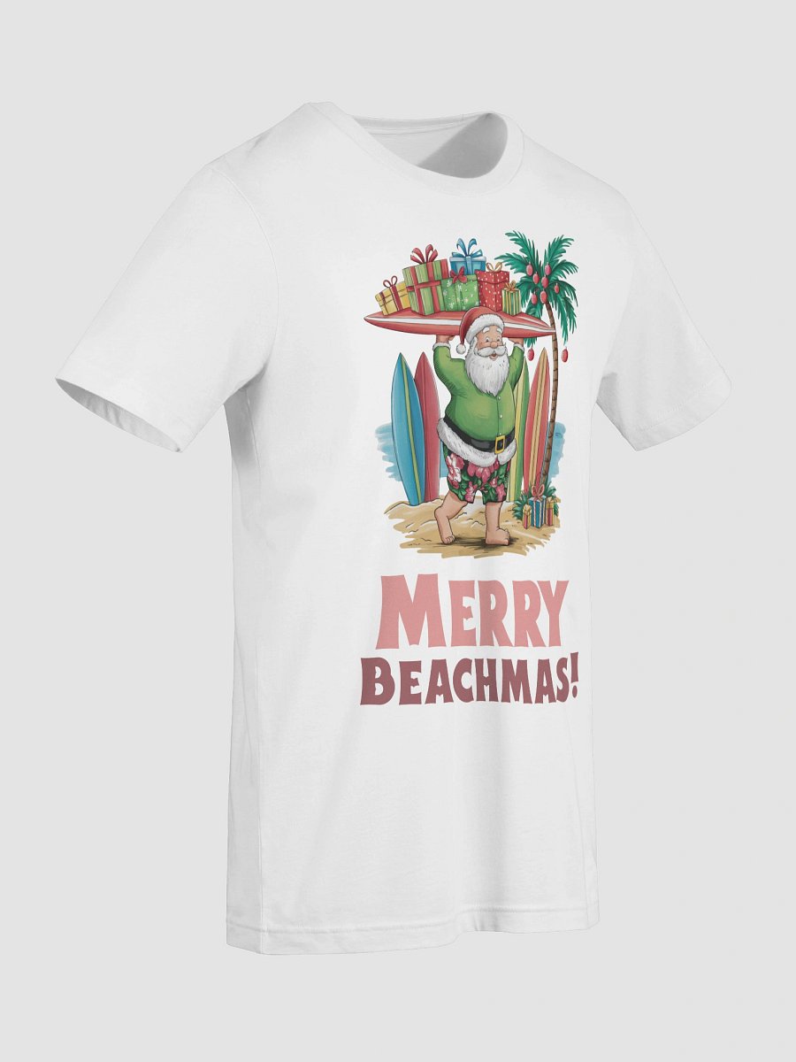 Santa's Surfing Beachmas T-Shirt product image (10)