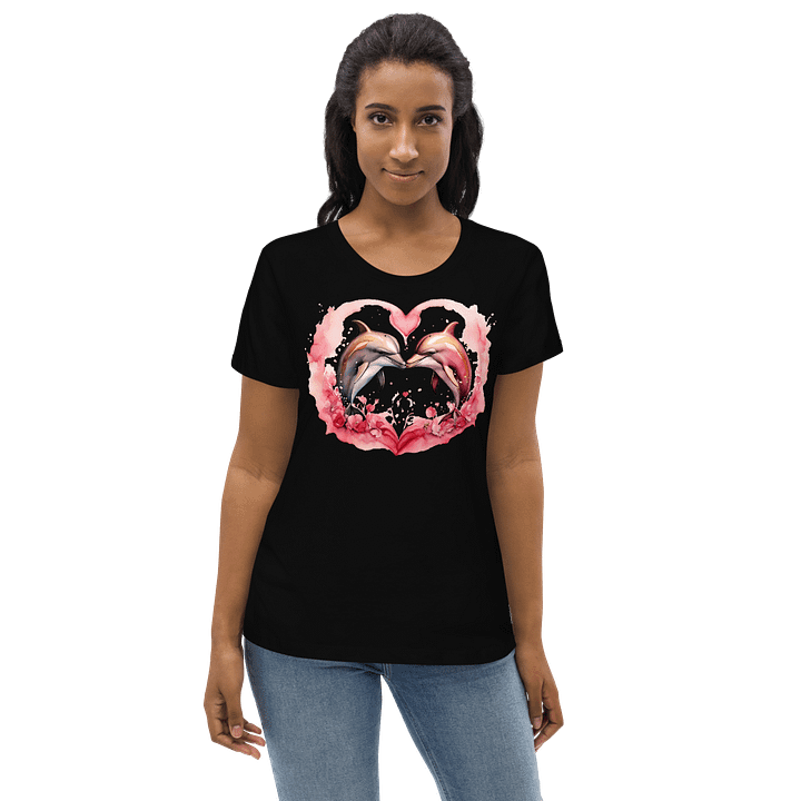 Dolphin Dance Women's Fitted Tee product image (2)