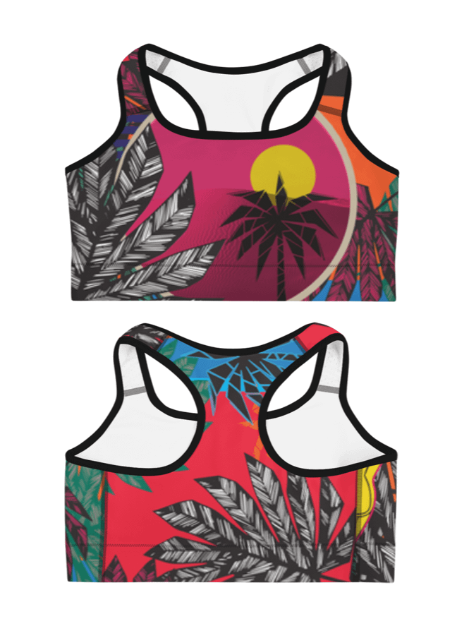 Tropical vision-Sports Bra product image (4)