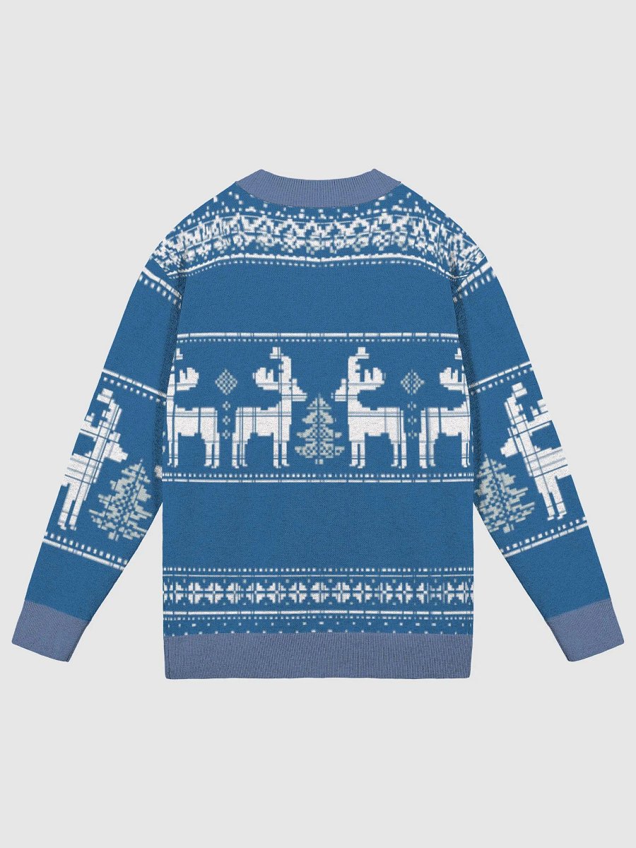 Reindeer Fusion Knit Unisex Cardigan product image (2)
