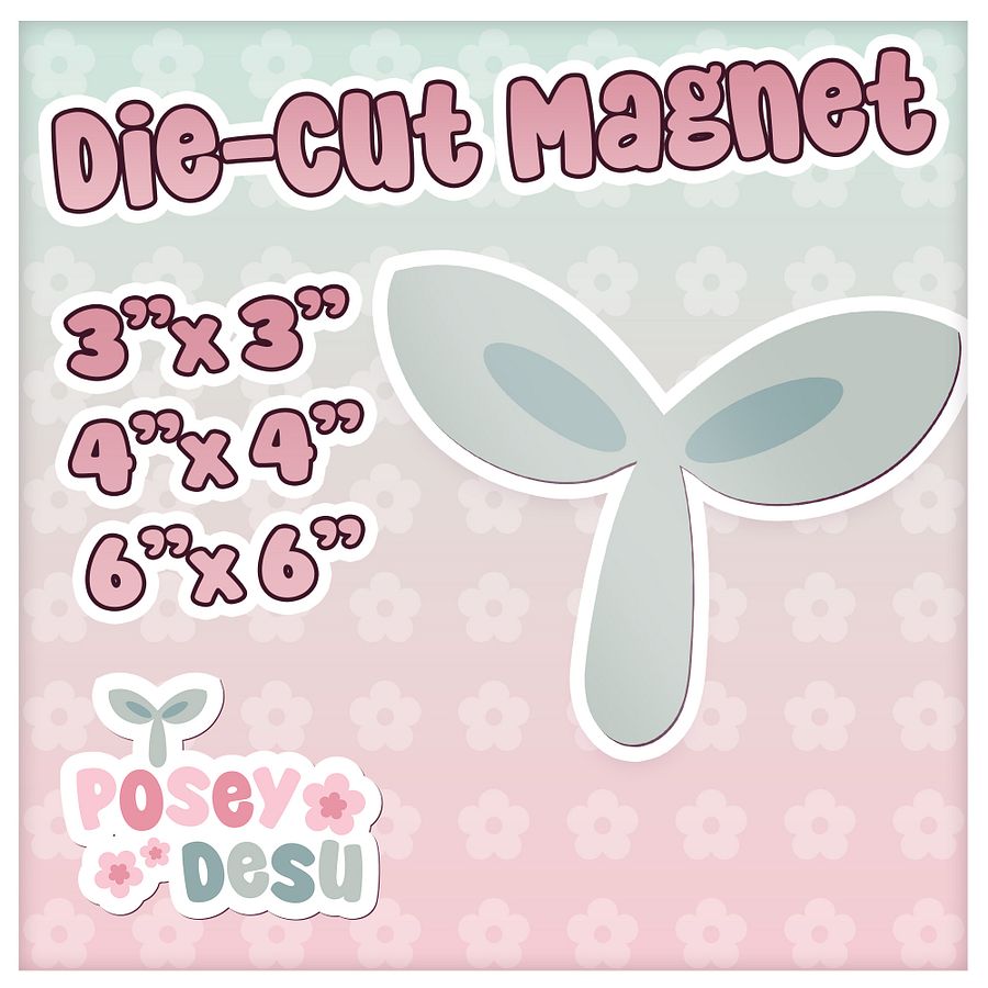Sprout Die-Cut Magnet product image (1)