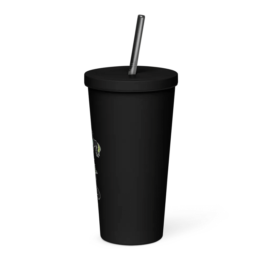 "Scythe" tumbler with straw product image (3)