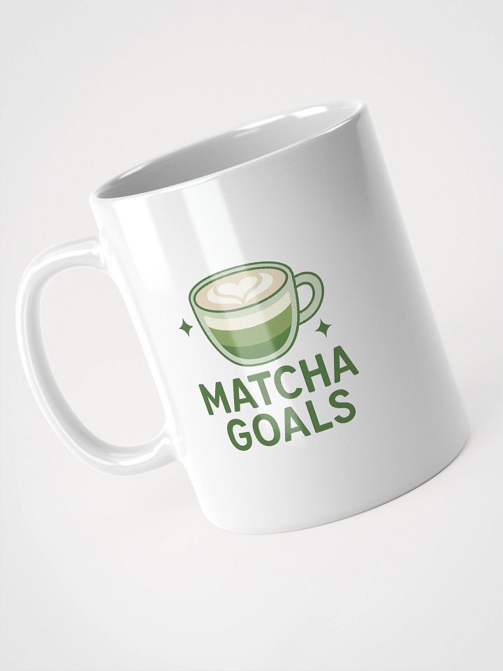 Matcha Goals – Glow-Up Mug product image (2)