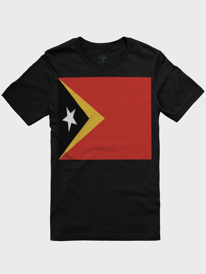 Timor-Leste (East Timor) Flag Unisex Supersoft T-Shirt - Show Your Pride! product image (6)