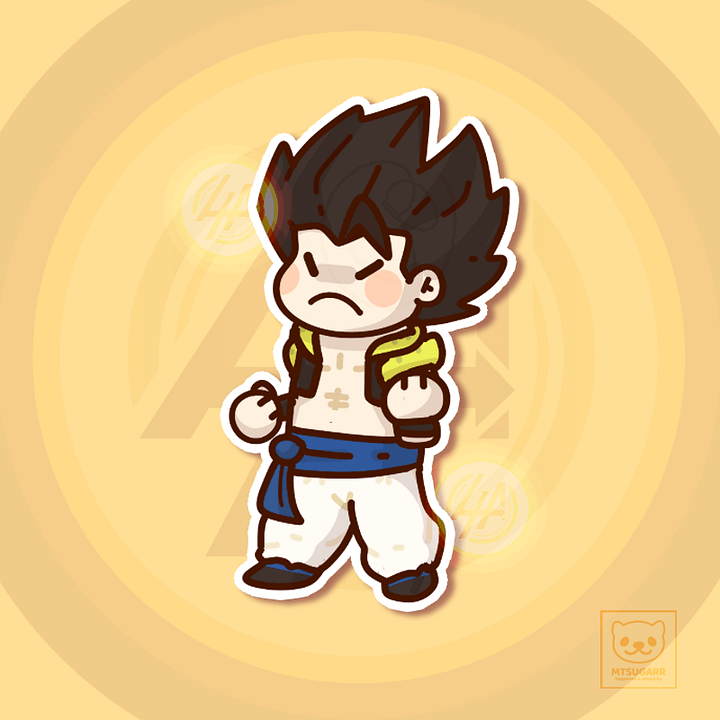 Doodle Gogeta Sticker product image (1)