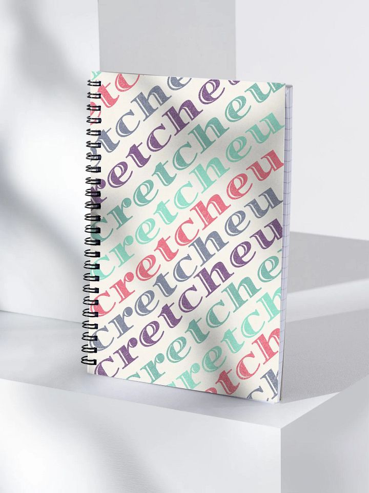 Gretcheu's Colorful Spiral Notebook product image (1)