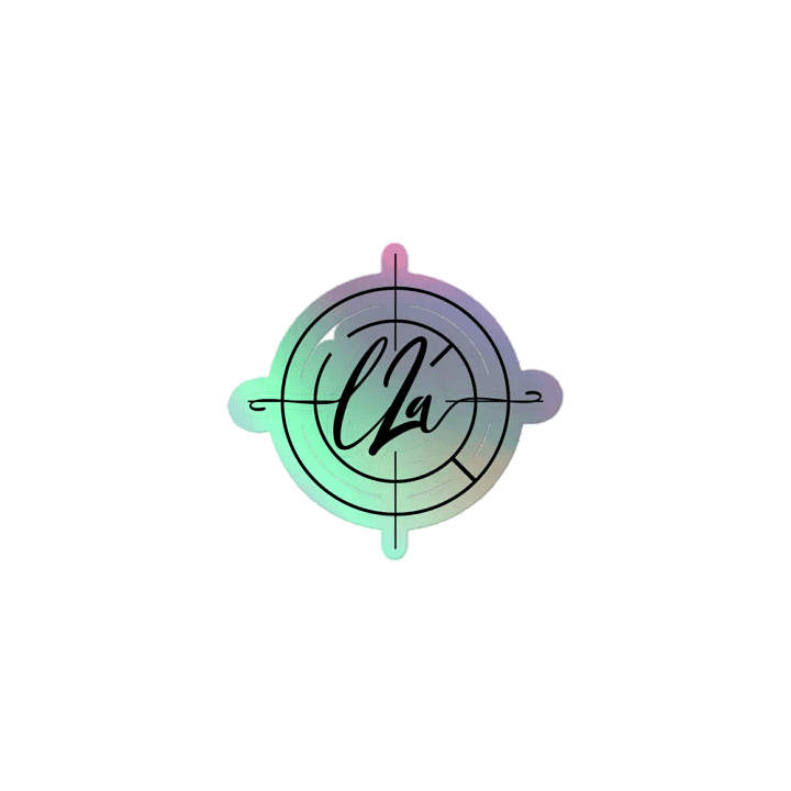 Holographic Lrn2aim Reticle Stickers product image (1)