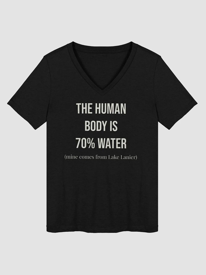 70% Lake Lanier V Neck Ladies Tee product image (1)