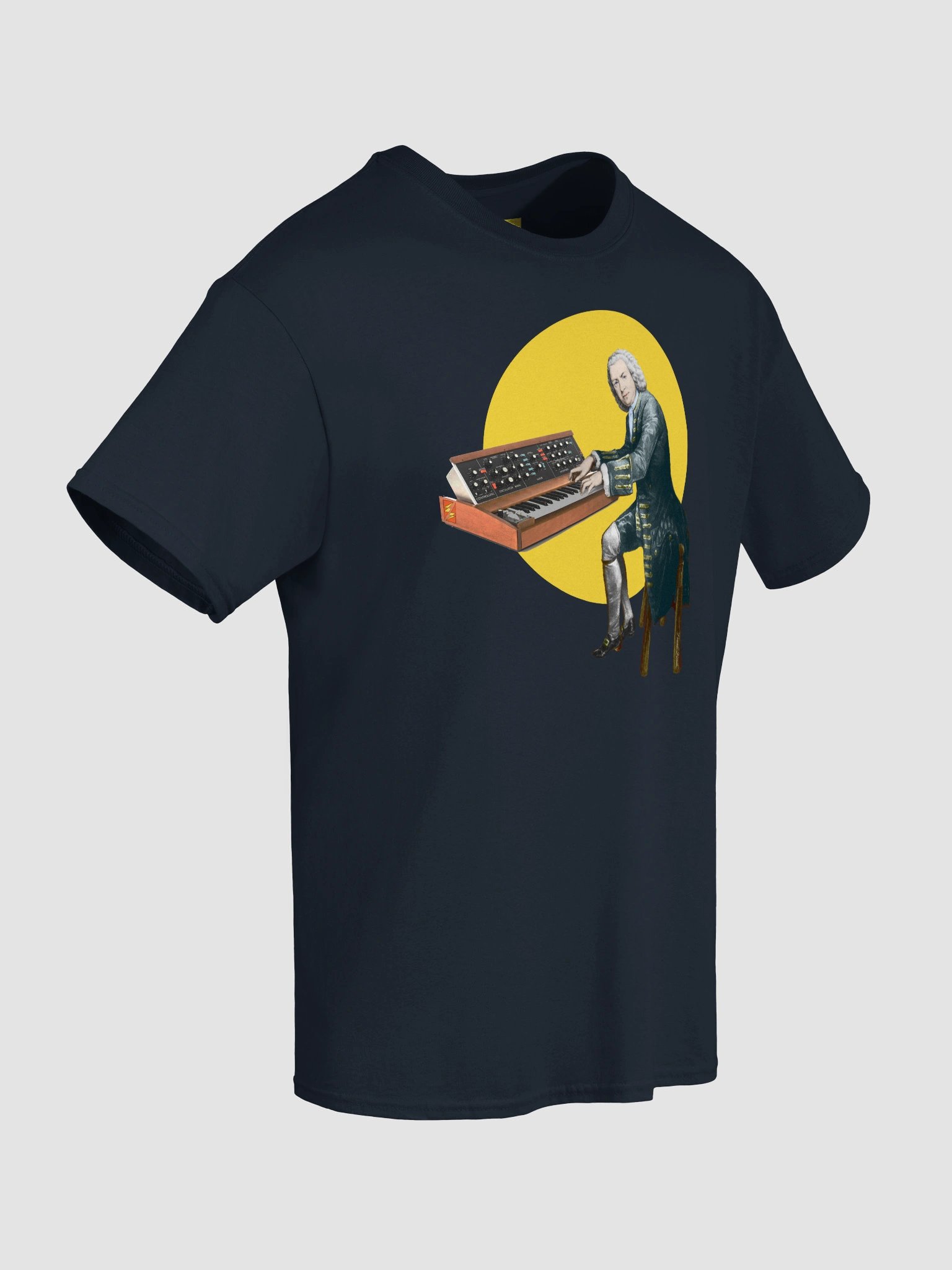 Prelude and Moogue by Frank Fonik (Minimoog), Techno EDM Unisex T-Shirt product image (55)