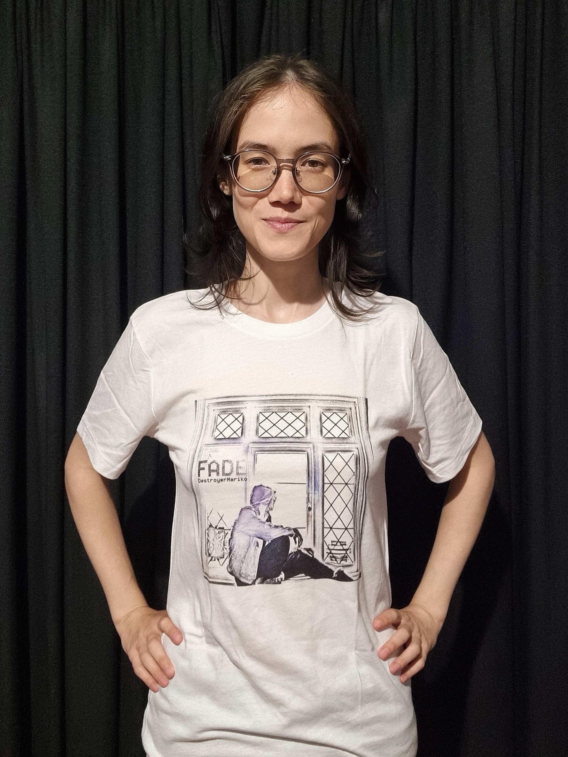 Fade to White Unisex T-shirt product image (1)