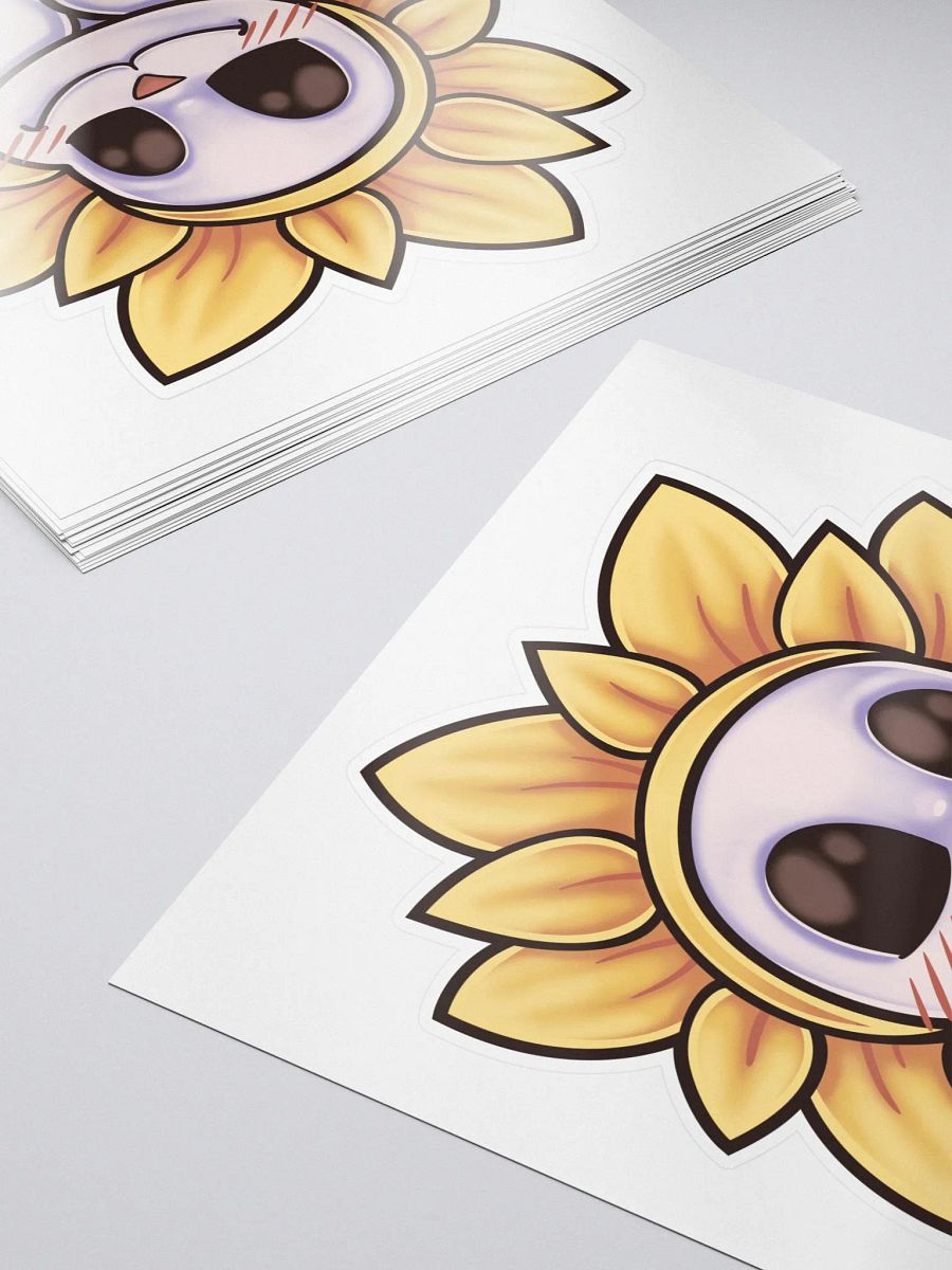 Hopper Sunflower Kiss Cut Stickers product image (5)