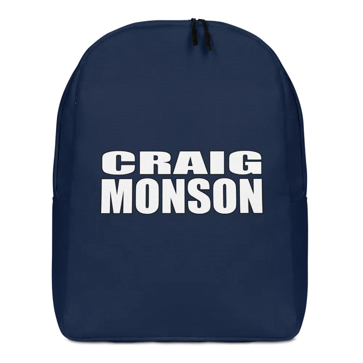 Backpack by Craig Monson (Navy Blue) product image (1)