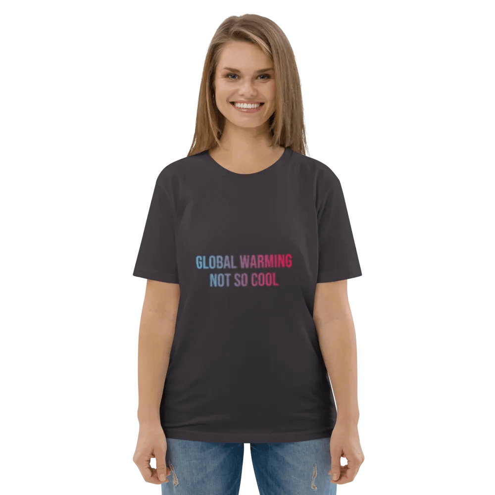 Global Warming Distorted Reality Organic Tee product image (175)