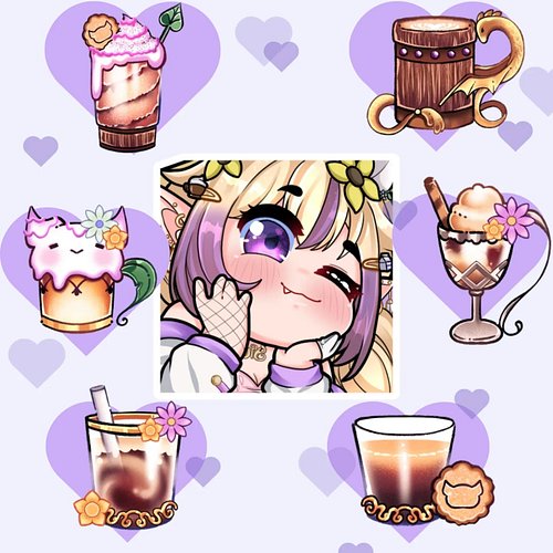 please tell me you love coffee as much as I do 🥹🩷
.
#coffee #cow #fae #cowfie #vtuber #pngtuber #emotes #badges #art #vgen #s...