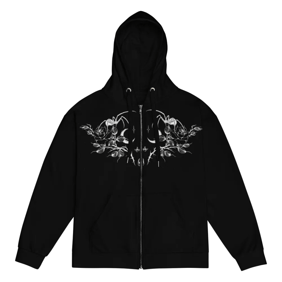Tribal Magic - Black - Unisex Zip-Up Hoodie product image (1)