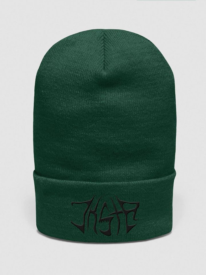 JKSTR Beanie (Green & Black) product image (1)