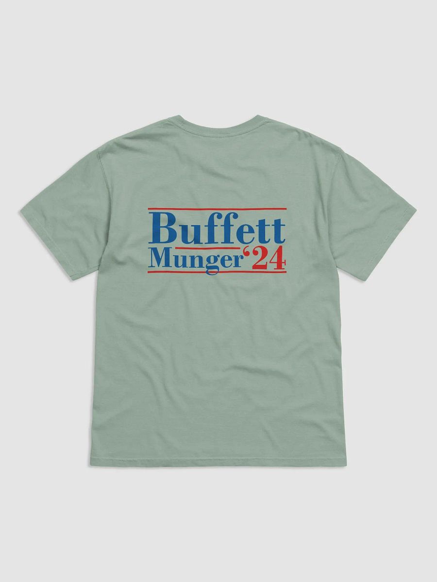 Buffett Munger '24 - T-Shirt (Design On Back) product image (2)