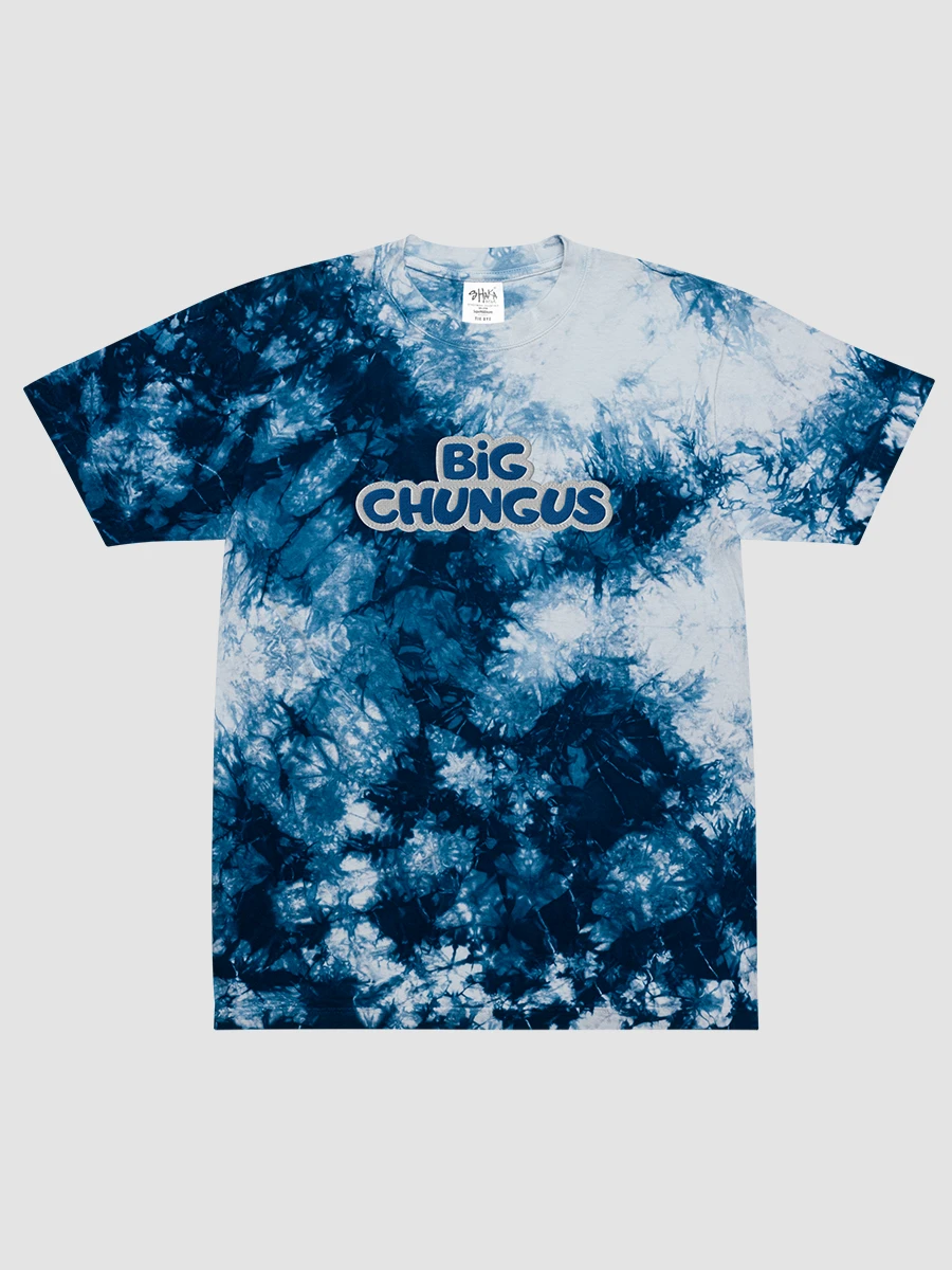 Big Chungus oversized embroidered tie-dye t-shirt product image (3)