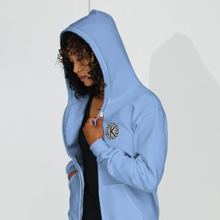 Kaleidoscope Zip Jacket (Black Logo) product image (1)